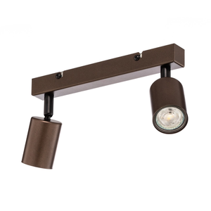 B-Ware Tk Lighting Top Deckenspot Deckenlampe Deckenleuchte Braun Leuchte 2 Flammig