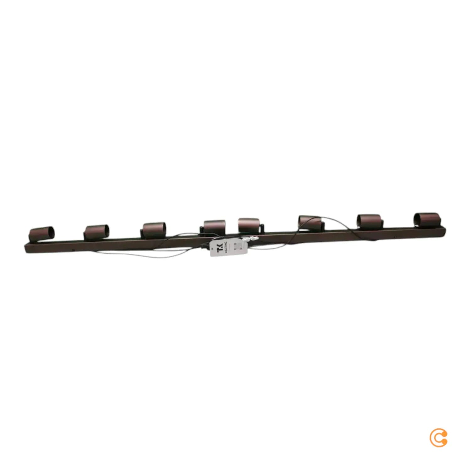 Top Deckenspot Lampe Gu10 Braun Achtflammig Linear Justierbar Siehe Text/Foto B-Ware - 5901780561840