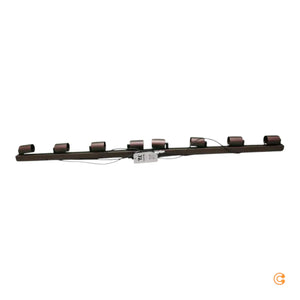 B-Ware Top Deckenspot Lampe Gu10 Braun Achtflammig Linear Justierbar Siehe Text/Foto
