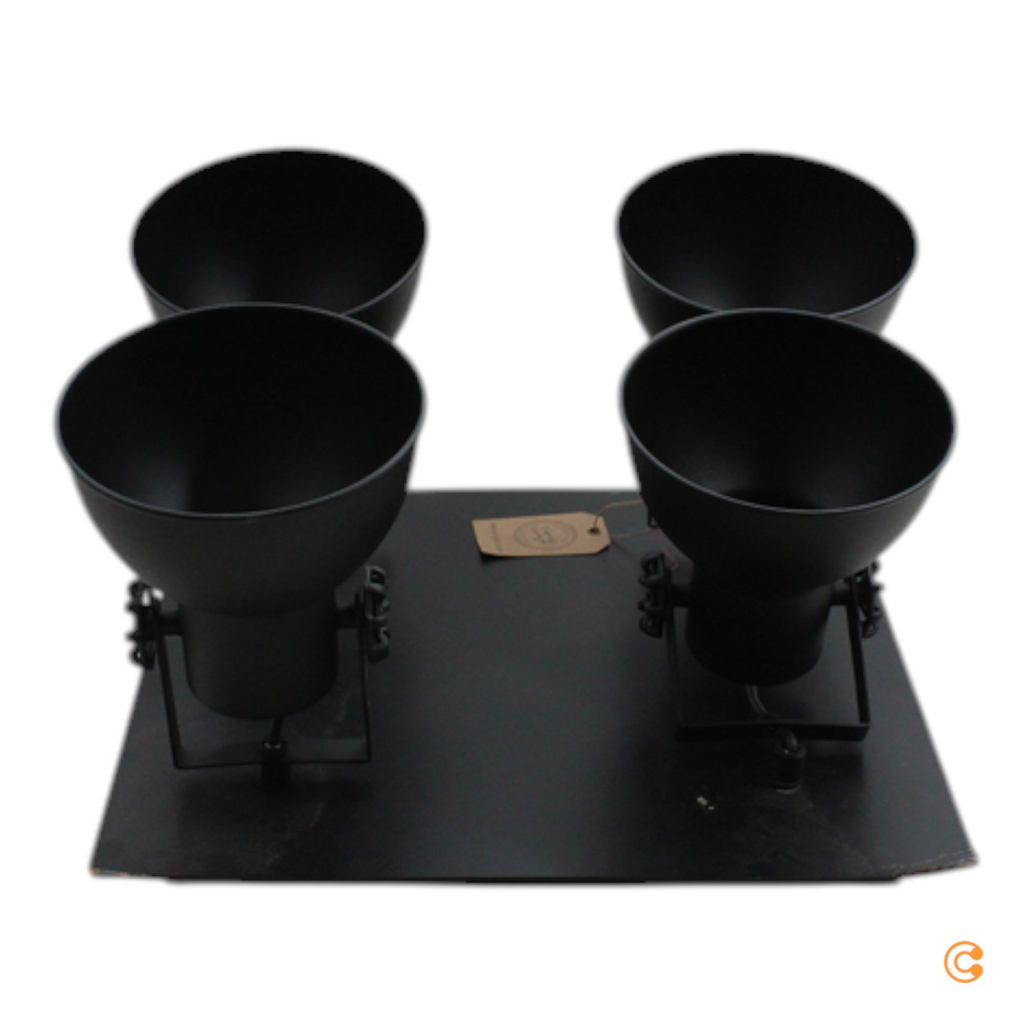 Eglo Deckenstrahler Barnstaple Schwarz Vierflammig Deckenlampe Siehe Text/Foto B-Ware - 9002759434342