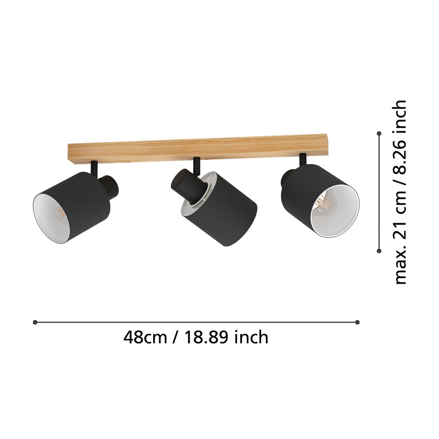 B-Ware Eglo Batallas Deckenstrahler Deckenlampe Deckenleuchte Lampe Leuchte Deckenlicht - 9002759994914
