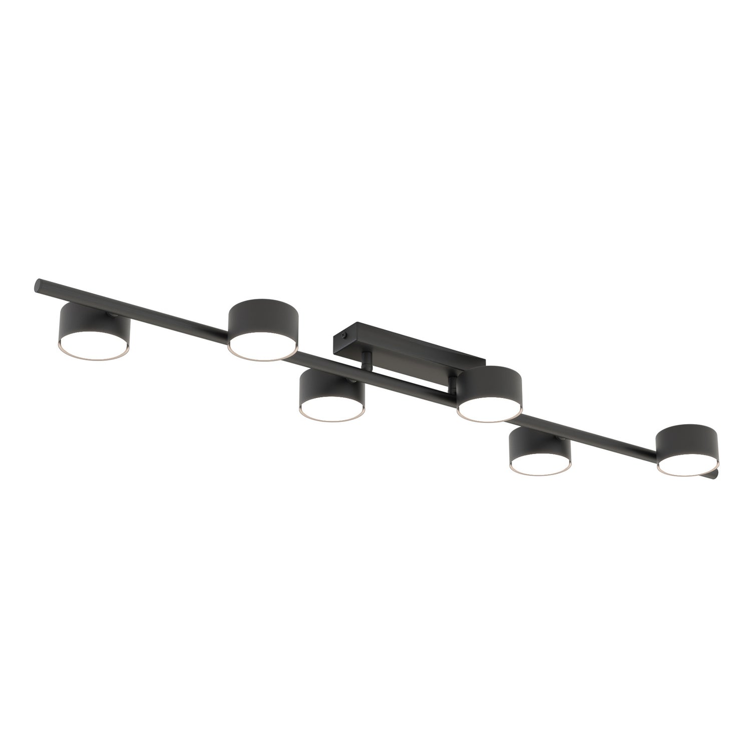 B-Ware Bet Deckenstrahler Deckenspot Schwarz Metall 100 Cm Stahl Pulverbeschichtet - 5907106012256