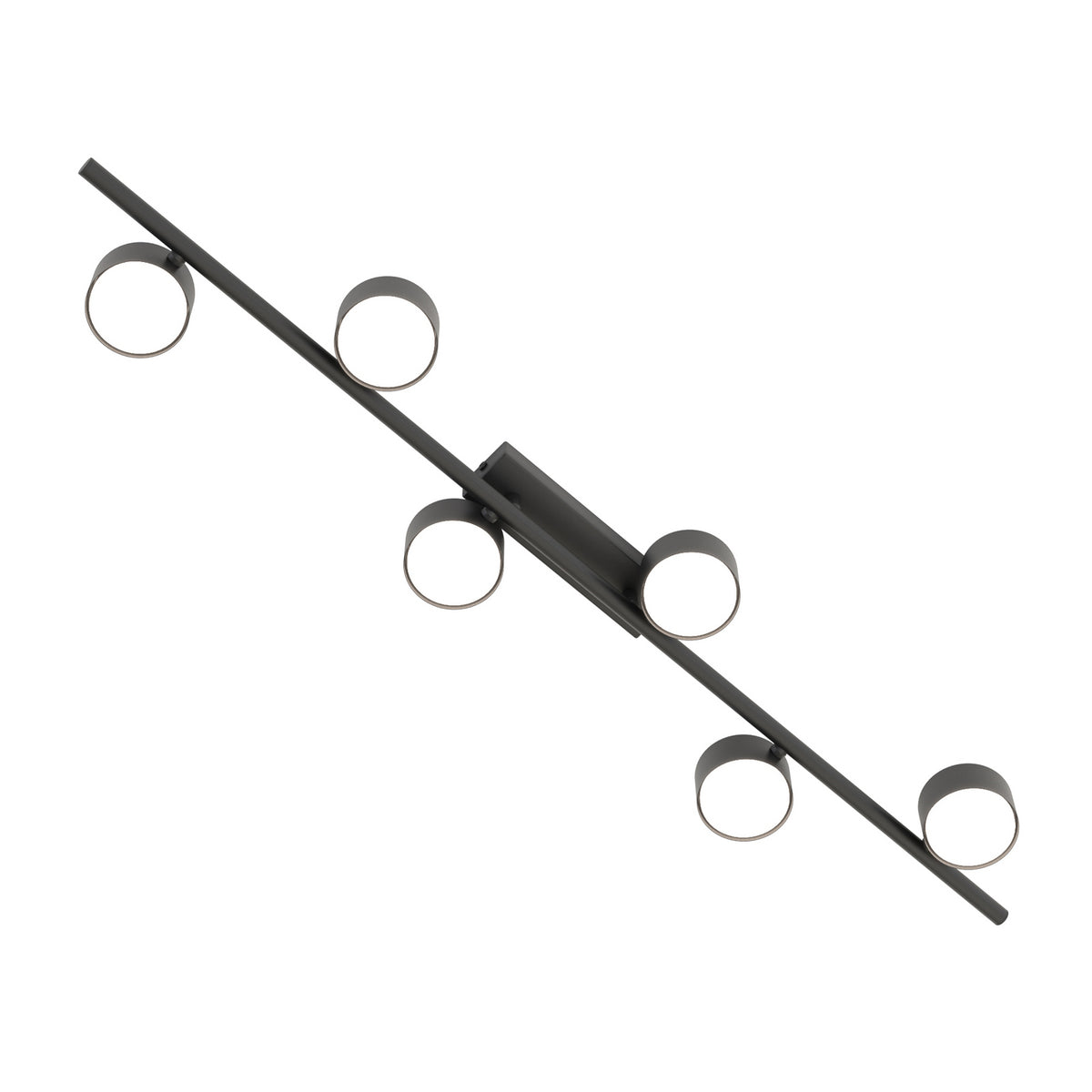 Bet Deckenstrahler Deckenspot schwarz Metall 100 cm Stahl pulverbeschichtet940 - 5907106012256