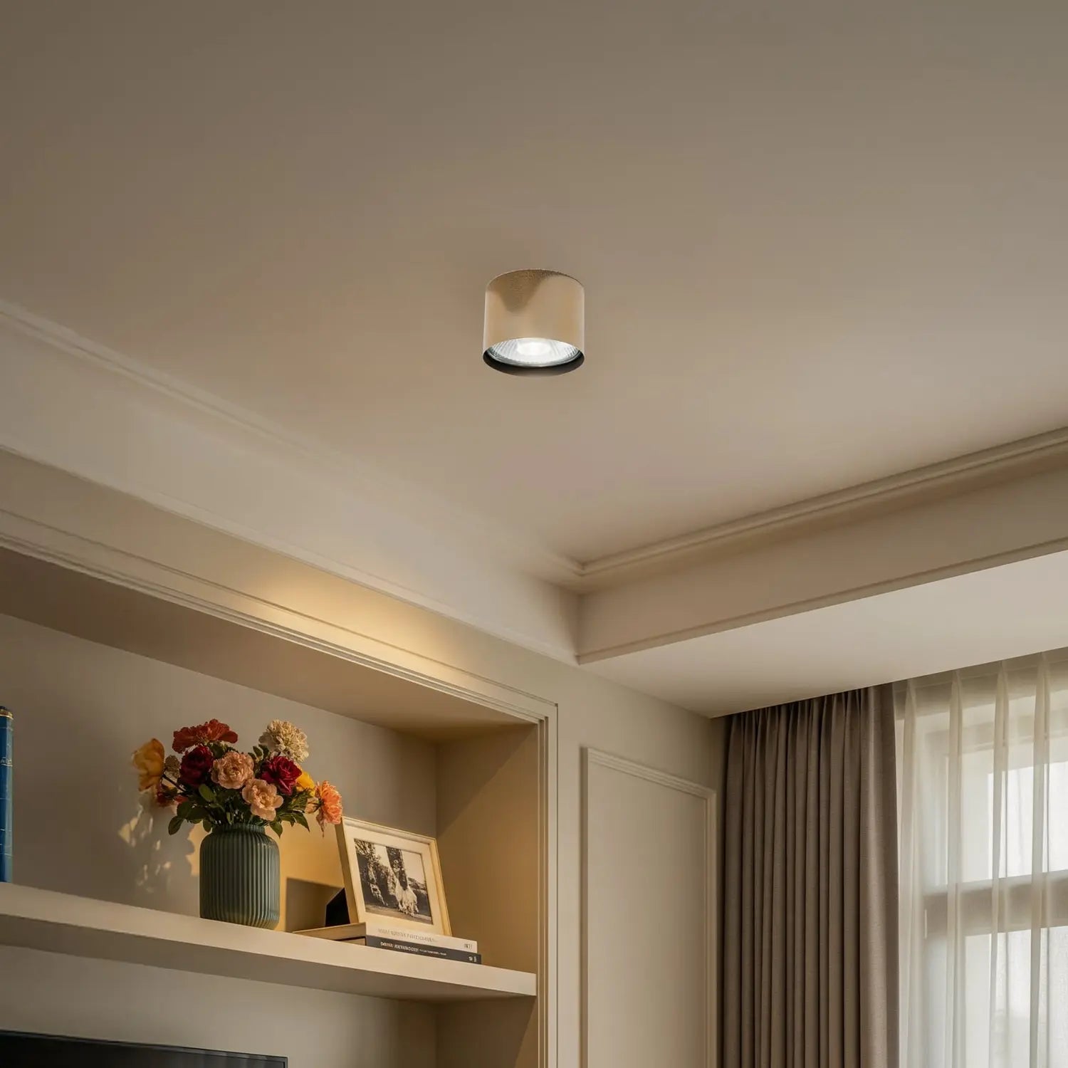B-Ware Deckenstrahler Chloe Deckenspot Strahler Messingfarben Stahl Dimmbar Gu10 Led - 5902553238891