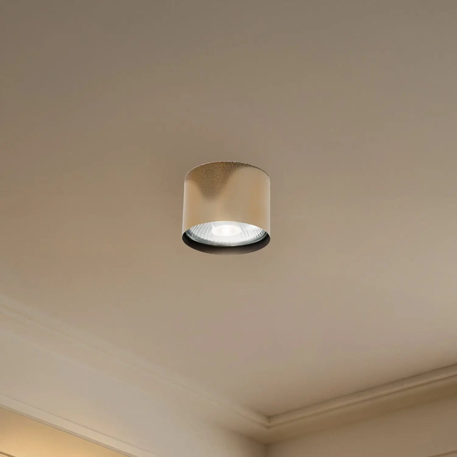 B-Ware Deckenstrahler Chloe Deckenspot Strahler Messingfarben Stahl Dimmbar Gu10 Led - 5902553238891