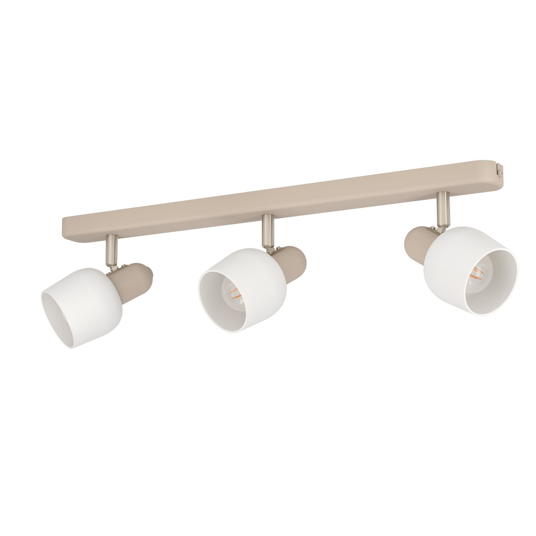 Eglo Deckenstrahler Corato Länge 52 Cm Sand Nickel Opal Lampe Leuchte Spot Licht B-Ware