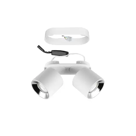 B-Ware Trio Lighting Deckenstrahler Guayana Gu10 Deckenlampe Deckenleucte Lampe Weiß - 4017807573954