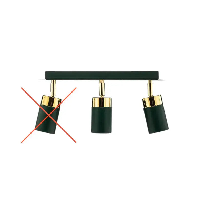 B-Ware Eko Light Joker Deckenstrahler Spotlampe Lampe Grün Gold Gu10 Siehe Text/Foto - 5902693777199