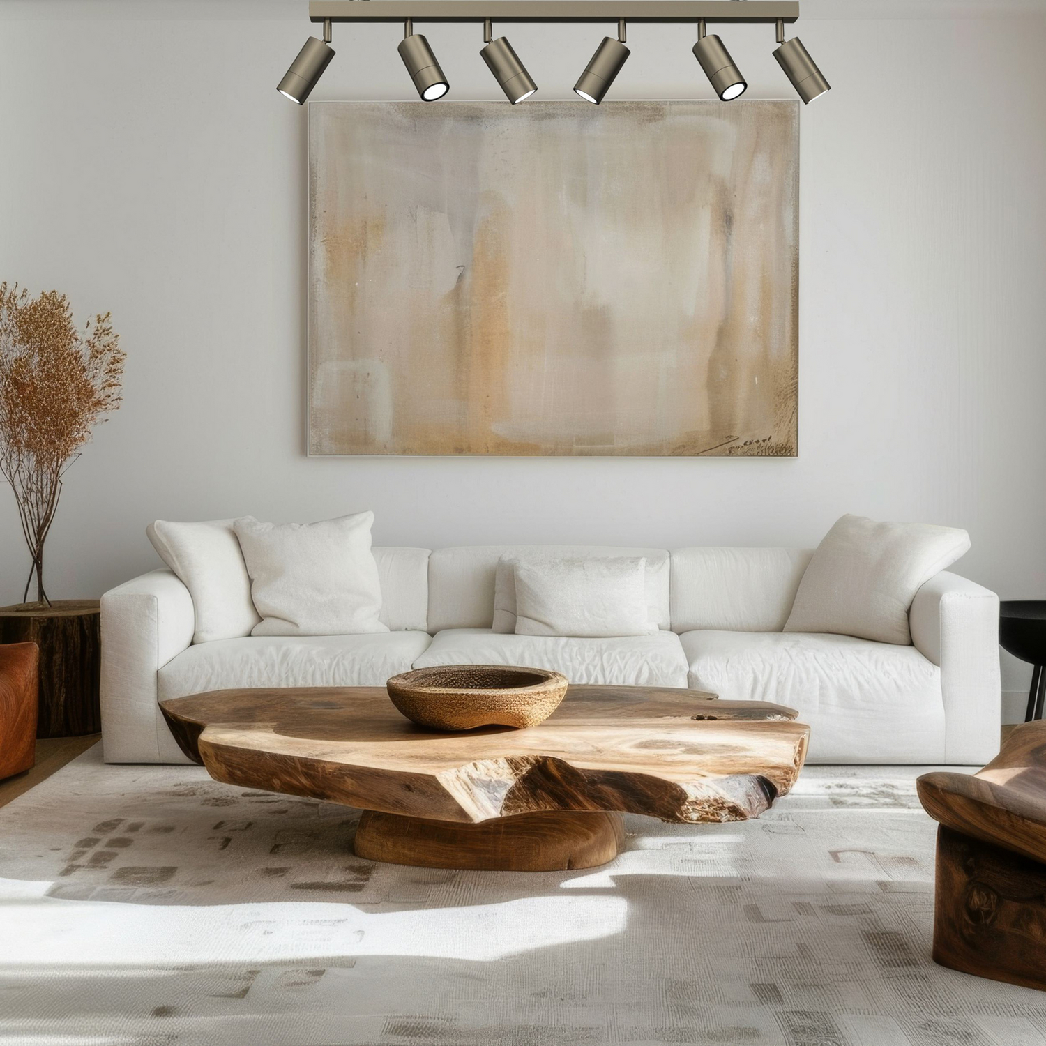 B-Ware Luminex Link Deckenstrahler Strahler Titan Goldfarben Länge 90 Cm 6 Flammig Spot - 5907565995220