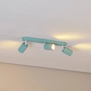 B-Ware Tk Lighting Deckenstrahler Livia Mintgrün Strahler Gu10 Metall 52cm 3 Flammig