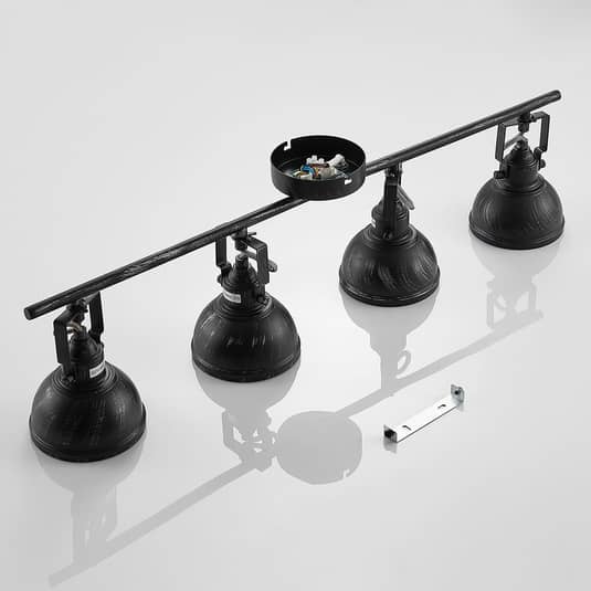 Lindby Deckenstrahler Deckenlampe Lampe Leuchter Deckenlamper Lovro 4-flammig - 4251096558890