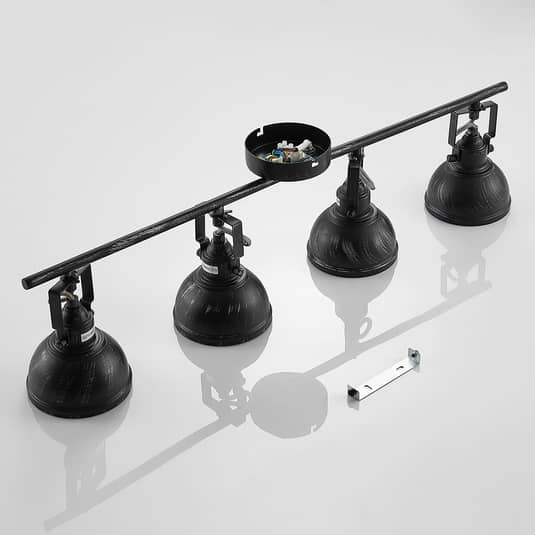 B-Ware Lindby Deckenstrahler Deckenlampe Lampe Leuchter Deckenlamper Lovro 4 Flammig - 4251096558890