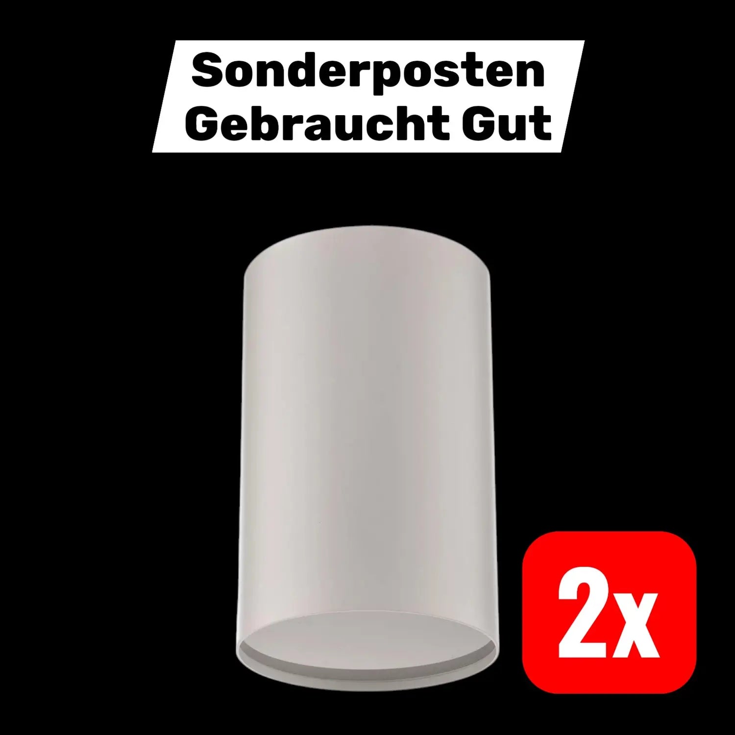 B-Ware Nowodvorski Lighting Deckenstrahler Point Plexi L Deckenlampe 2 Stück - 5903139652896