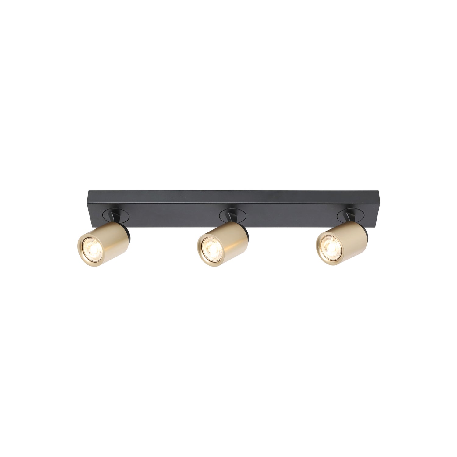 B-Ware Freelight Deckenstrahler Deckenleuchte Spot Lampe Schwarz Gold Metall 61 Cm - 8720143024108