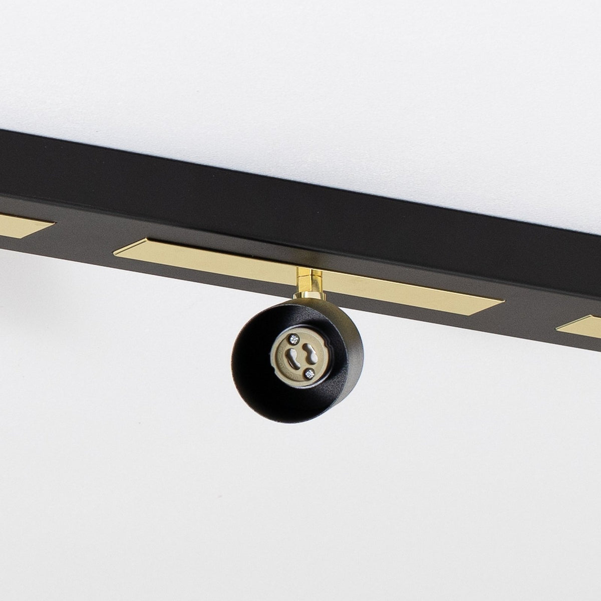 Deckenstrahler Rodez Deckenspot Strahler schwarz gold Stahl 3-flammig GU10 LED - 5907565916638