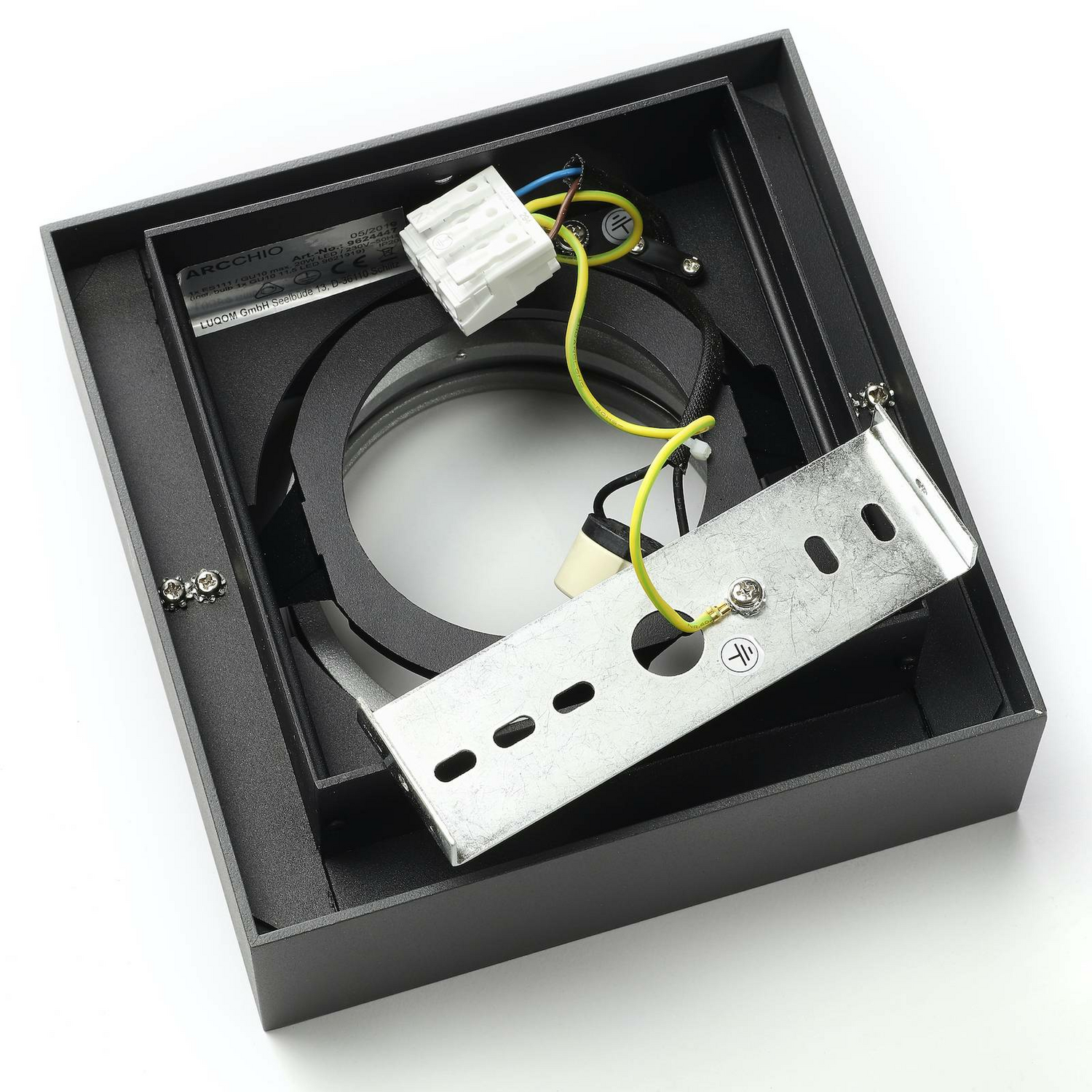 B-Ware Arcchio  Led Deckenstrahler Ronka Deckenlampe Lampe Gu10 1 Flammig Dunkelgrau - 4251096559675