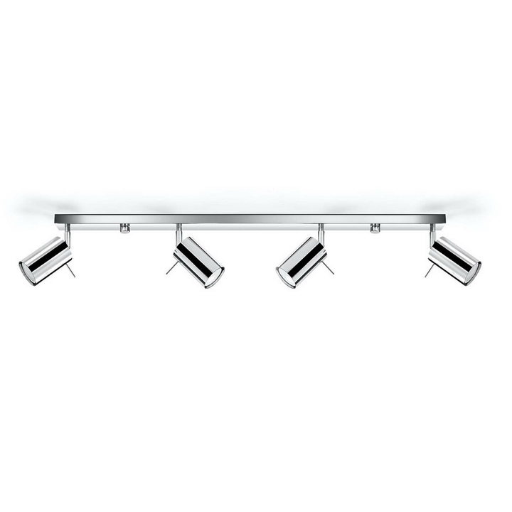Euluna Deckenstrahler Round Deckenlampe Lampe Chrom Vierflammig Gu10 Led Linear B-Ware - 5903282711075