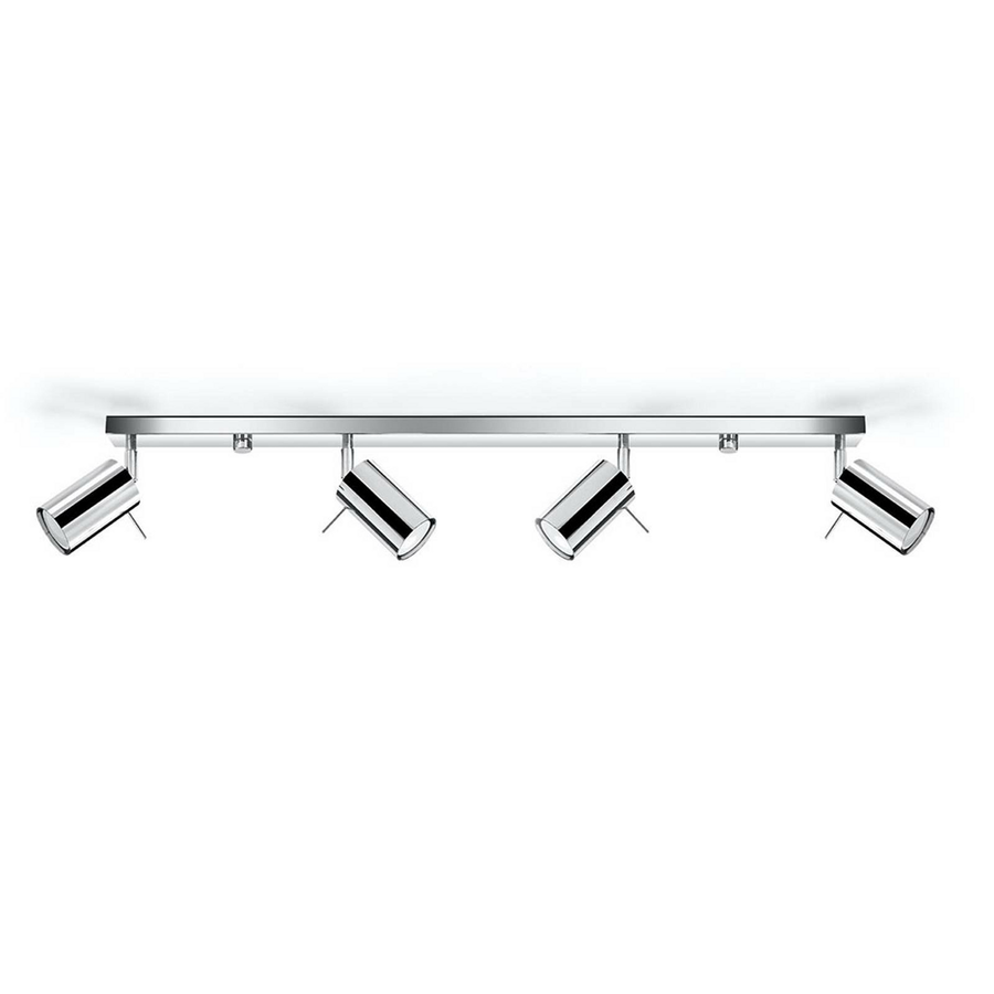 Euluna Deckenstrahler Round Deckenlampe Lampe Chrom Vierflammig Gu10 Led Linear B-Ware - 5903282711075