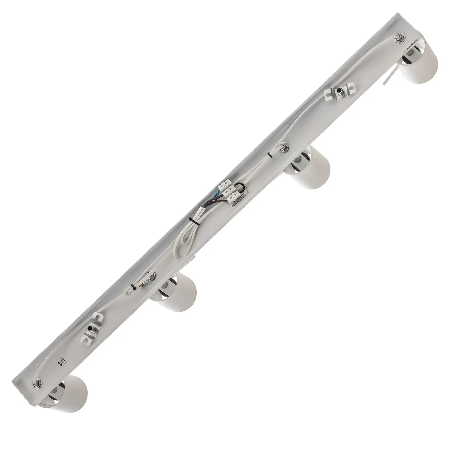 B-Ware Euluna Deckenstrahler Round, Lampe Leuchte Deckenlampe Weiß Vierflammig Linear - 5903282710580