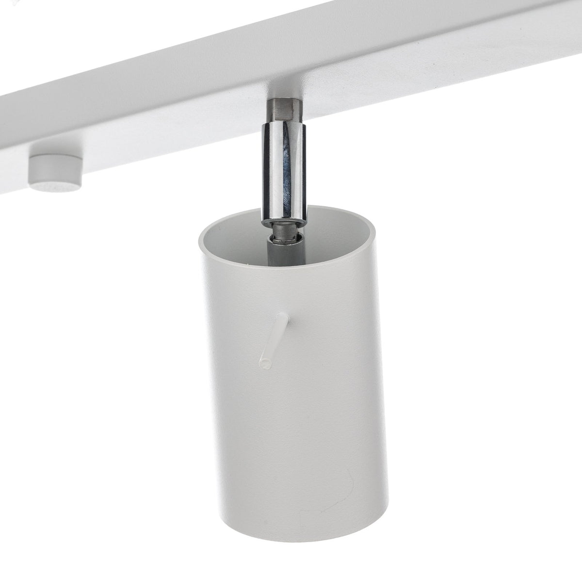 Euluna Deckenstrahler Round, Lampe Leuchte Deckenlampe weiß vierflammig linear - 5903282710580