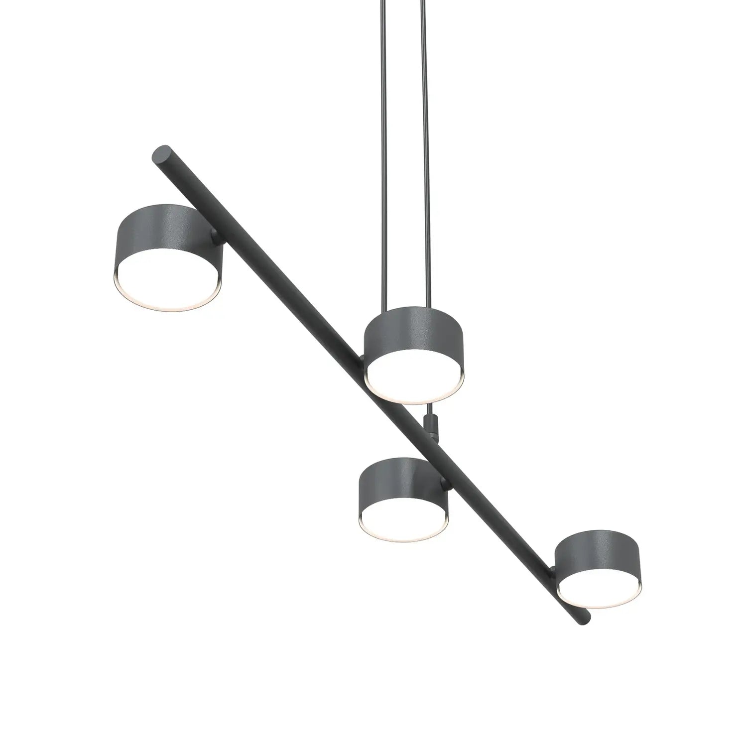 B-Ware Deckenstrahler Sora Deckenspot Schwarz Stahl 4 Flammig 80 Cm Gx53 Led Leuchte - 5907106011556