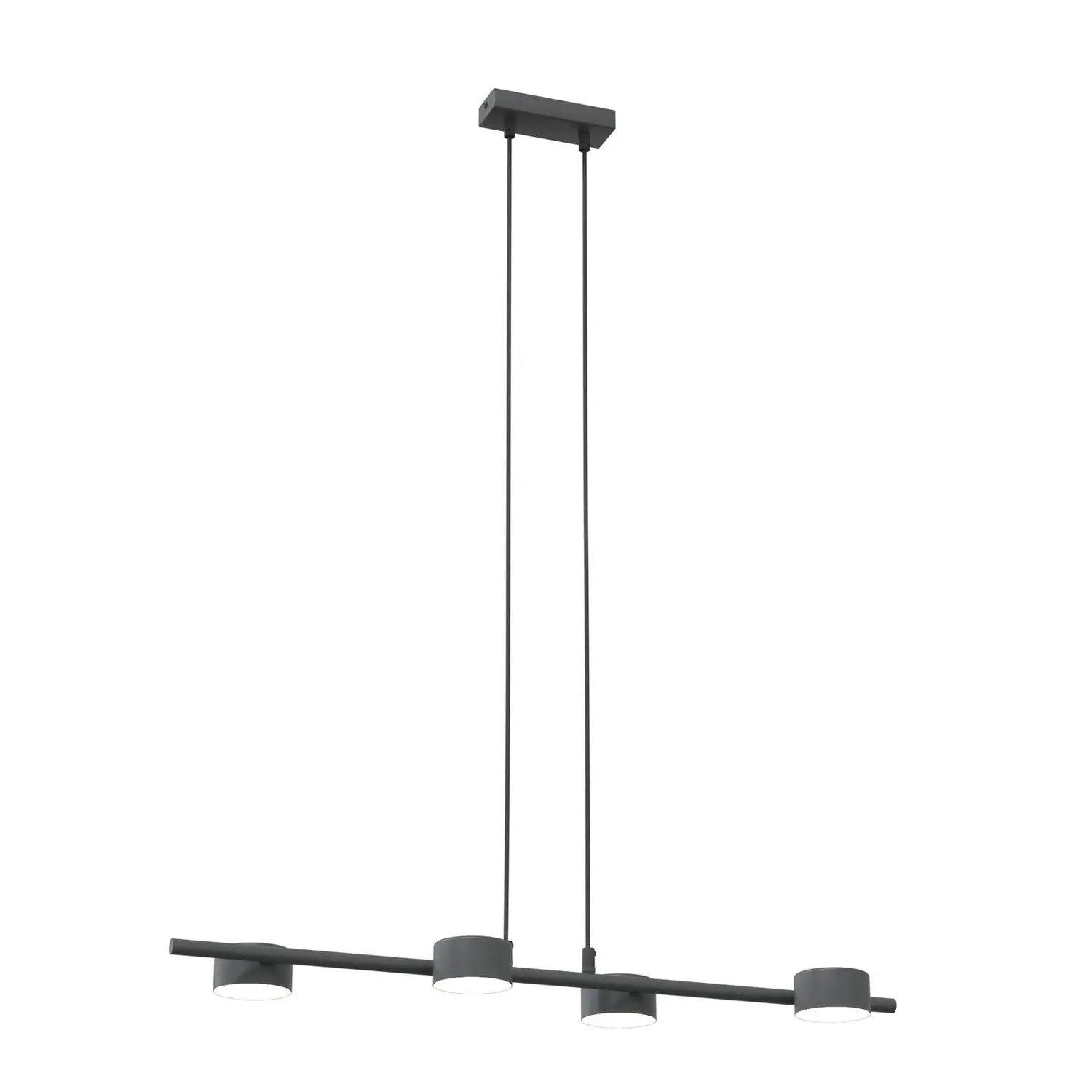 B-Ware Deckenstrahler Sora Deckenspot Schwarz Stahl 4 Flammig 80 Cm Gx53 Led Leuchte - 5907106011556