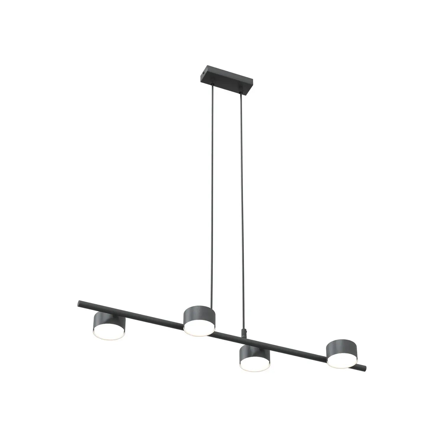 B-Ware Deckenstrahler Sora Deckenspot Schwarz Stahl 4 Flammig 80 Cm Gx53 Led Leuchte - 5907106011556