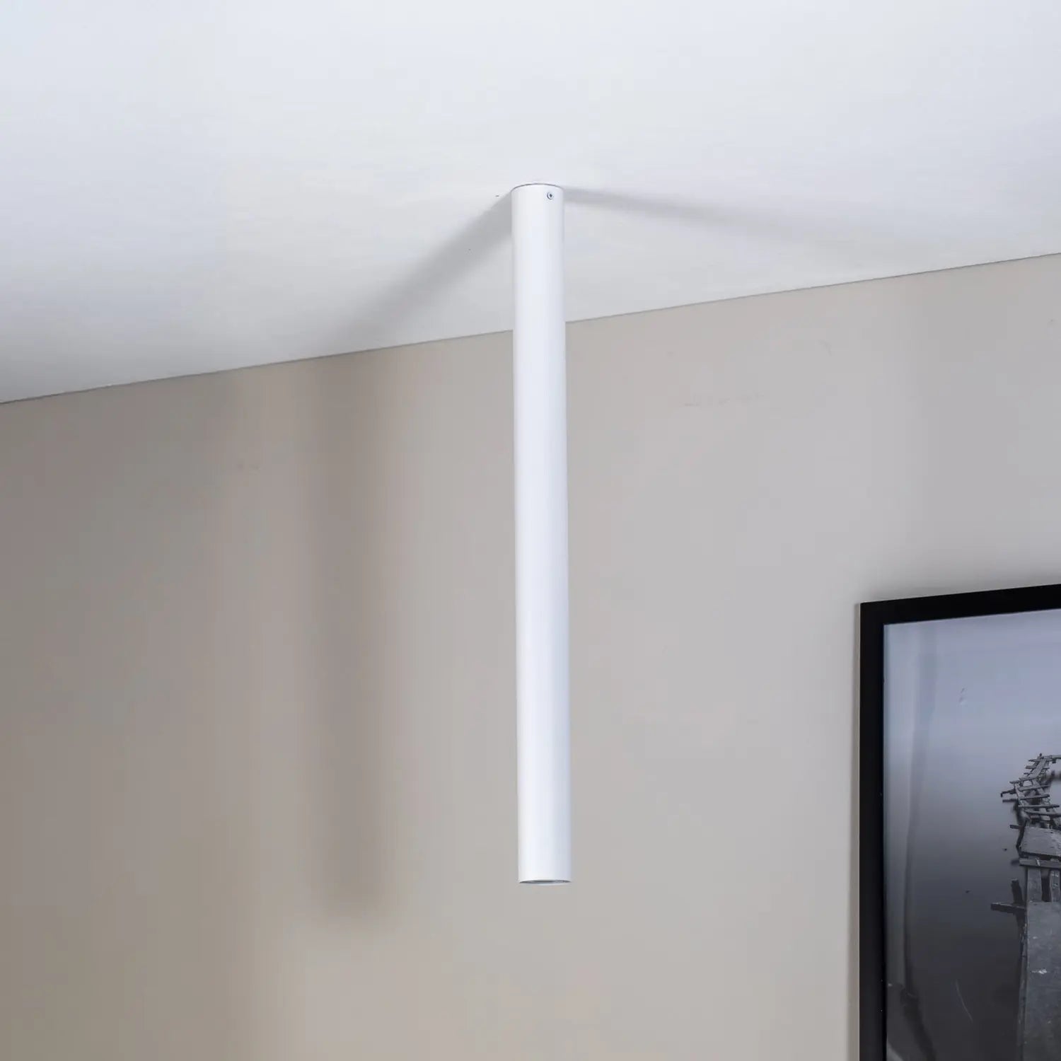 B-Ware Deckenstrahler Lampe Strahler Tecno 1 Xxl Stahl Weiß Gu10 Led Dimmbar 80 Cm - 5901738928701