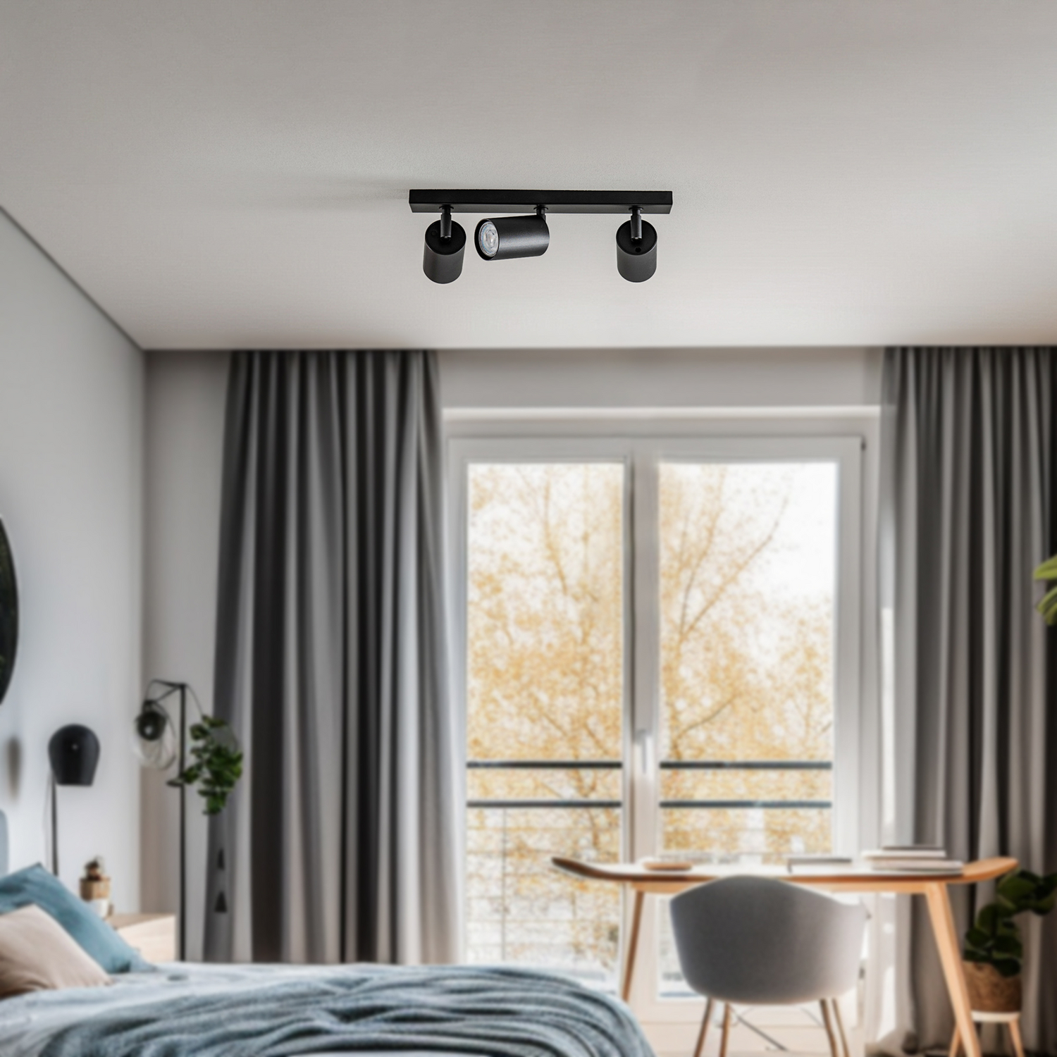 B-Ware Zoom Deckenstrahler Deckenlampe Deckenleuchte Lampe Leuchte Strahler Deckenlicht