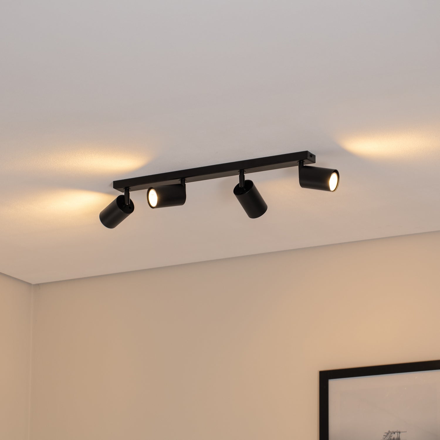 B-Ware Sigma Deckenstrahler Zoom Deckenleuchte Deckenlampe 4 Flg. Leuchte Lampe Schw560 - 5907554416606