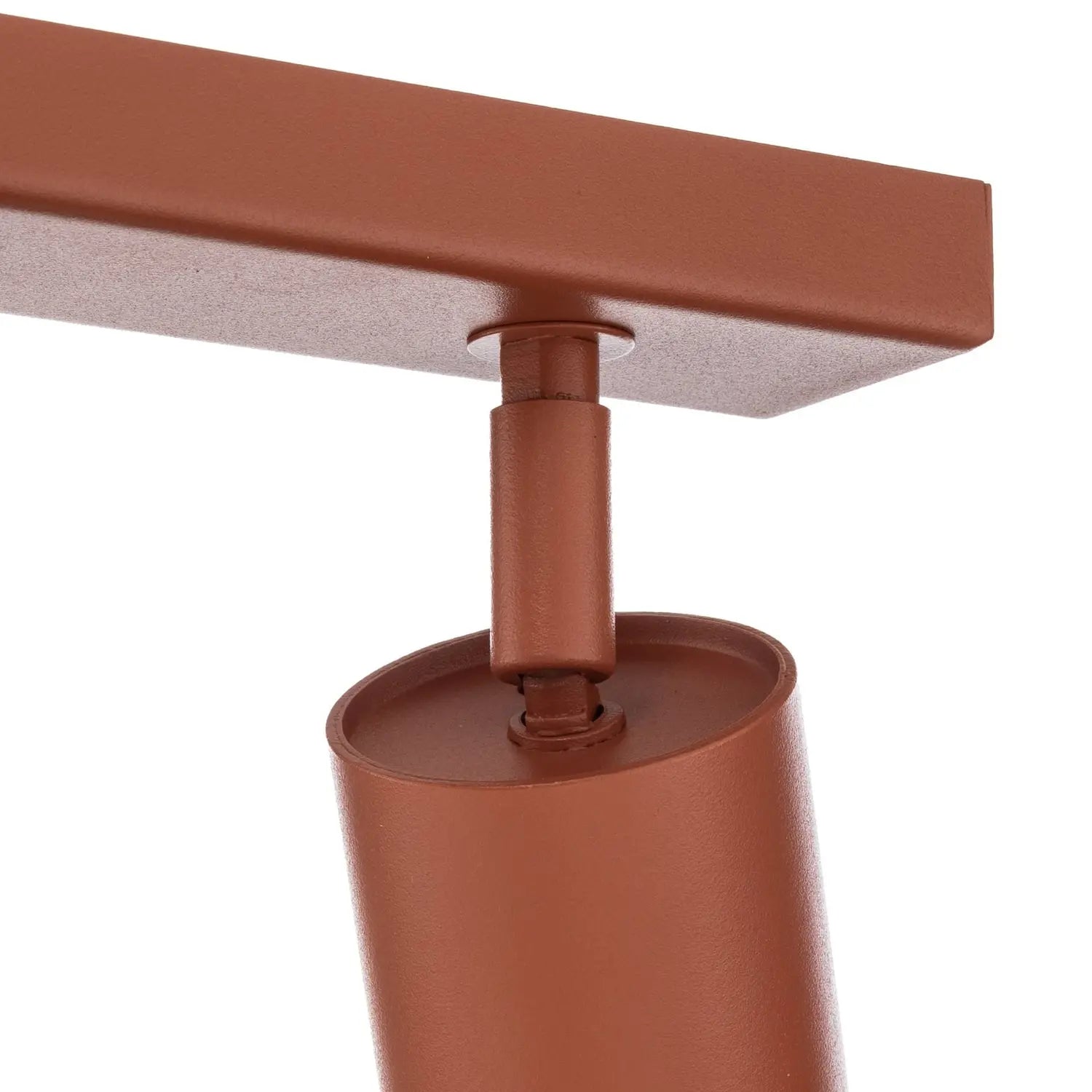 B-Ware Deckenstrahler Zoom Spotlampe Strahler Rot Stahl 4 Flammig Gu10 Led Lampe Licht - 5907555378446