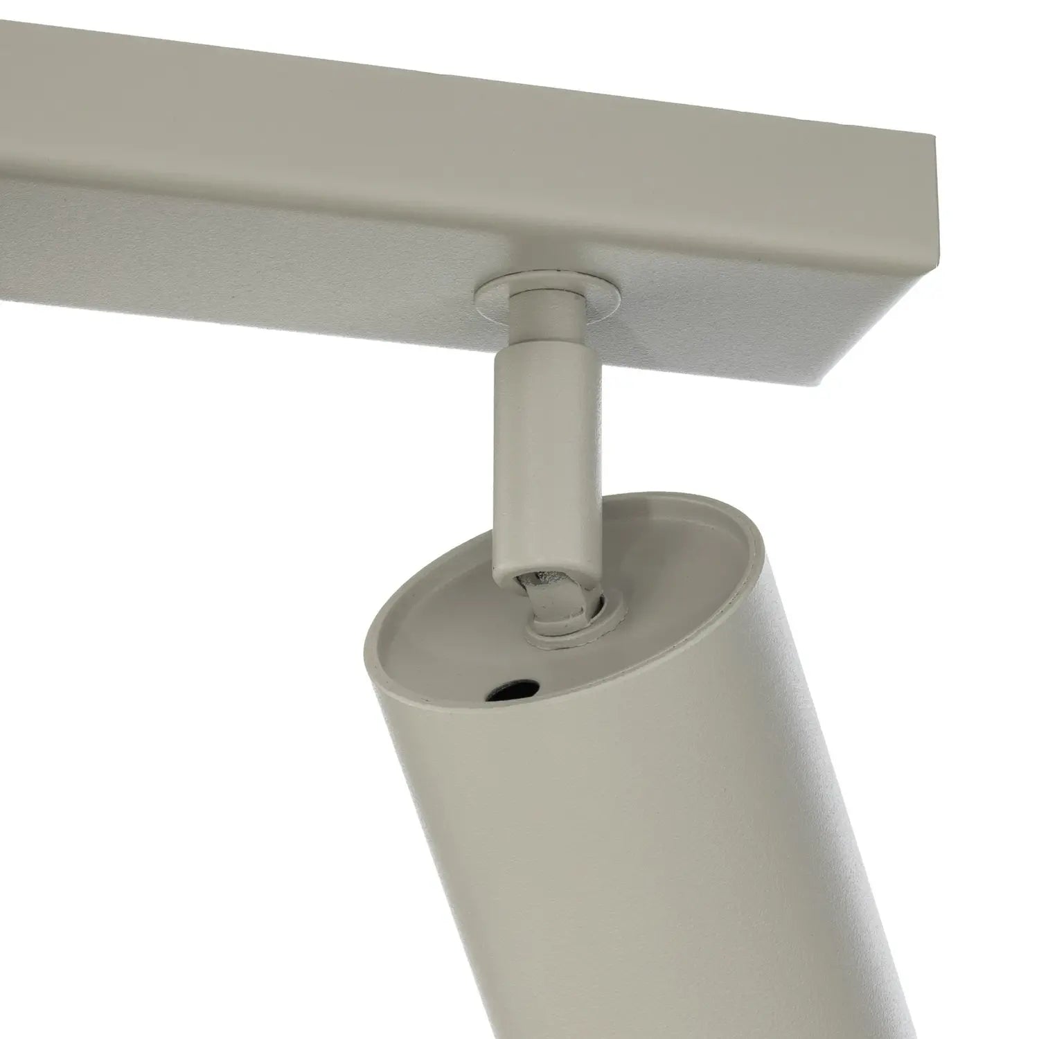 B-Ware Deckenstrahler Zoom Deckenleuchte Strahler Grau Beige Stahl 5 Flg Lampe Gu10 - 5907555378484