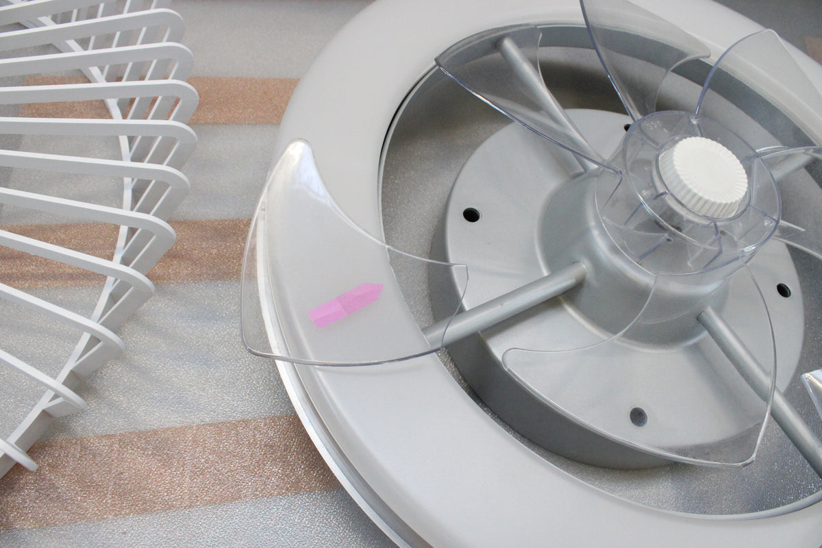 Mantra Iluminación Deckenventilator Himalaya LED mit Lampe App weiß DEFEKTWARE - 8435153271205