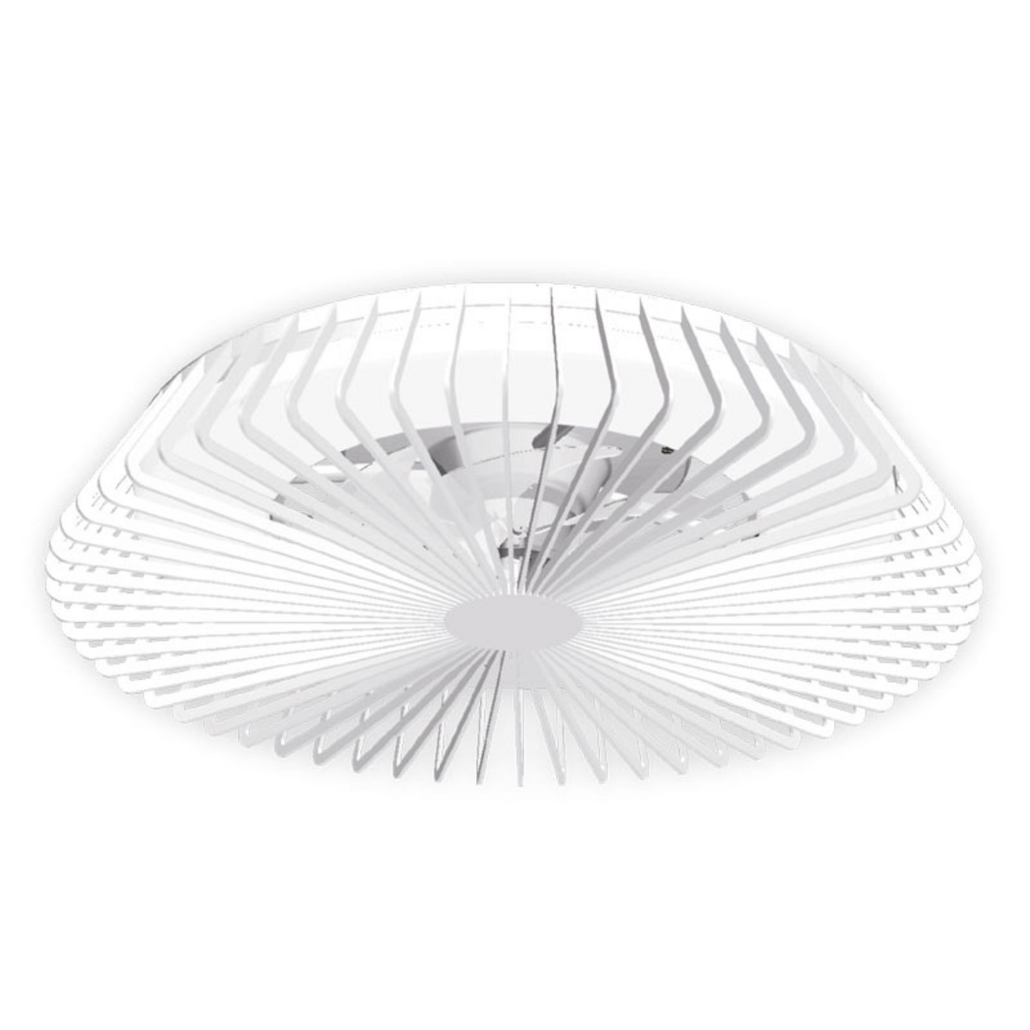 Mantra Iluminación Deckenventilator Himalaya Led Ventilator Mit  Lampe App Weiß B-Ware