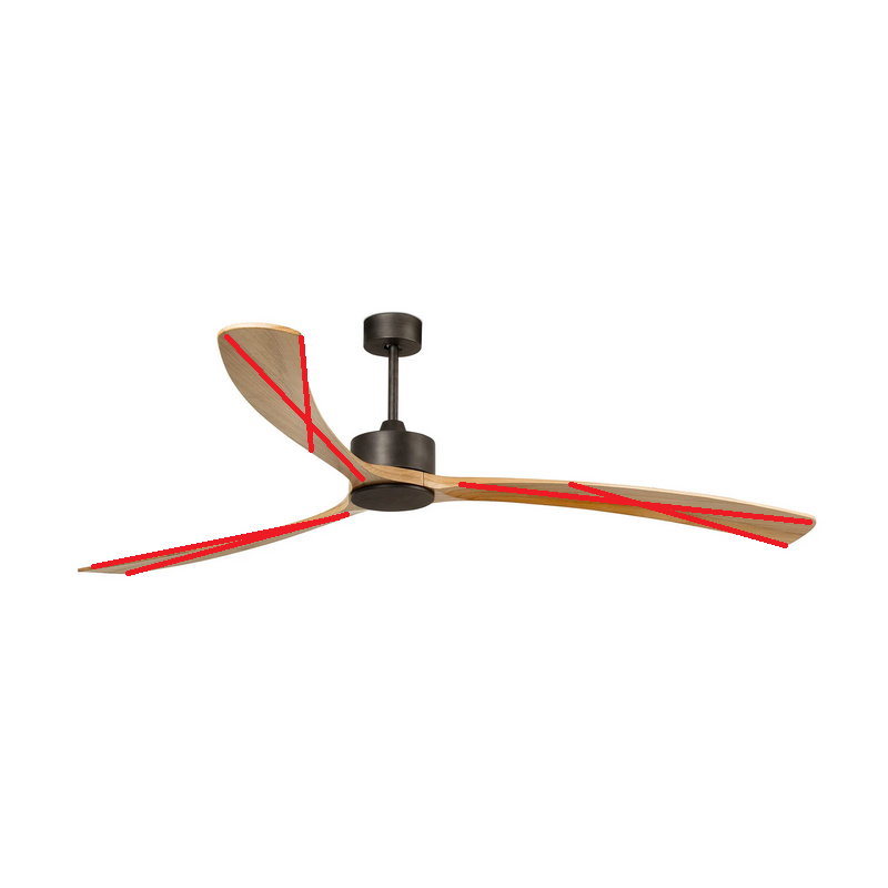 FARO BARCELONA Deckenventilator Kauai XL Deckenlüfter Ventilator SIEHE TEXT/FOTO - 8421776250444