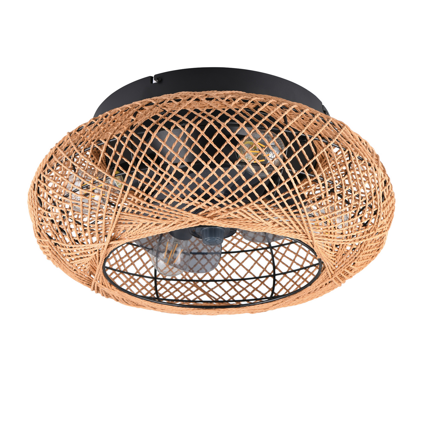 B-Ware Reality Leuchten Deckenventilator Lillesand Mit Licht Leise ø 50 Cm Ventilator - 4017807605259