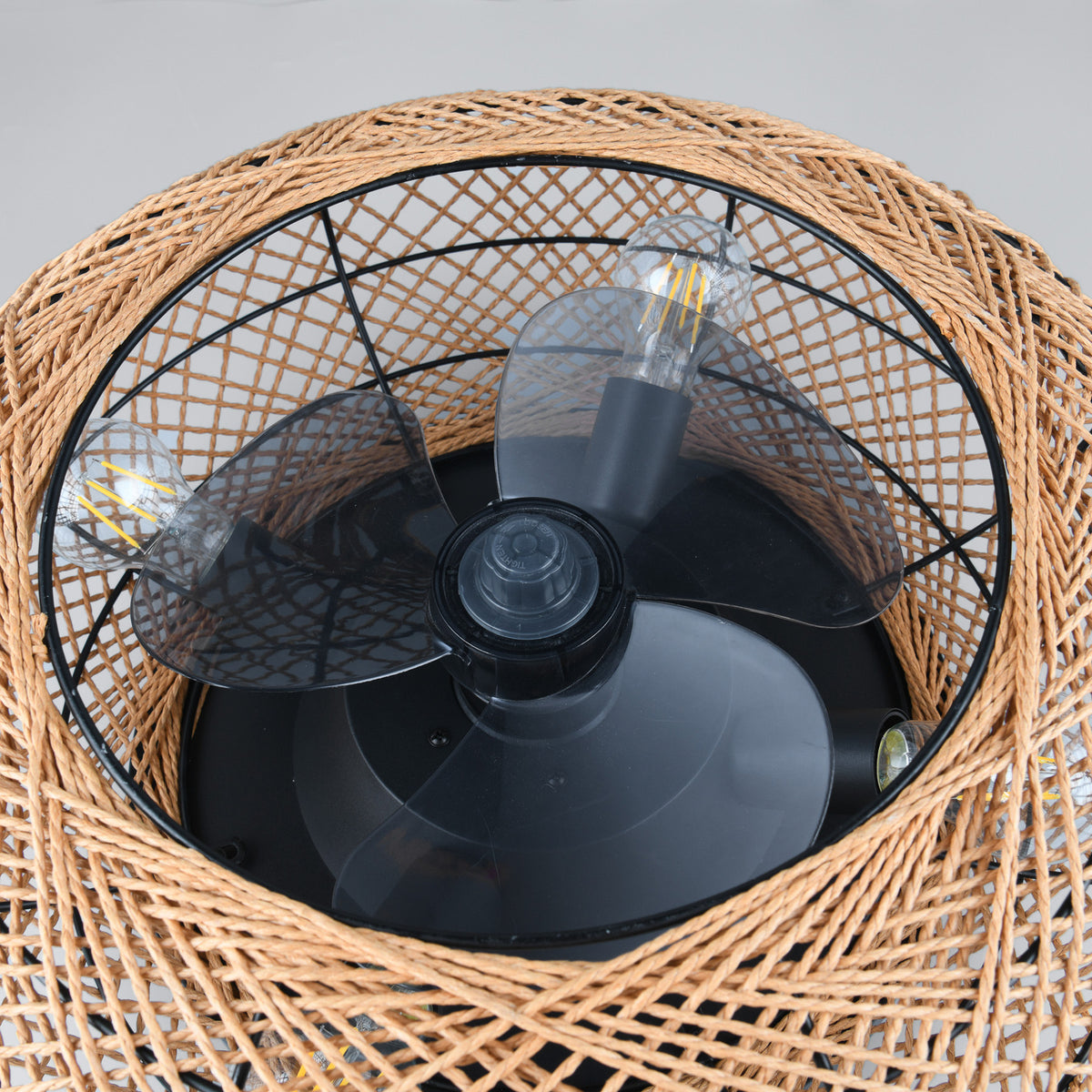 Reality Leuchten Deckenventilator Lillesand mit Licht leise Ø 50 cm Ventilator - 4017807605259
