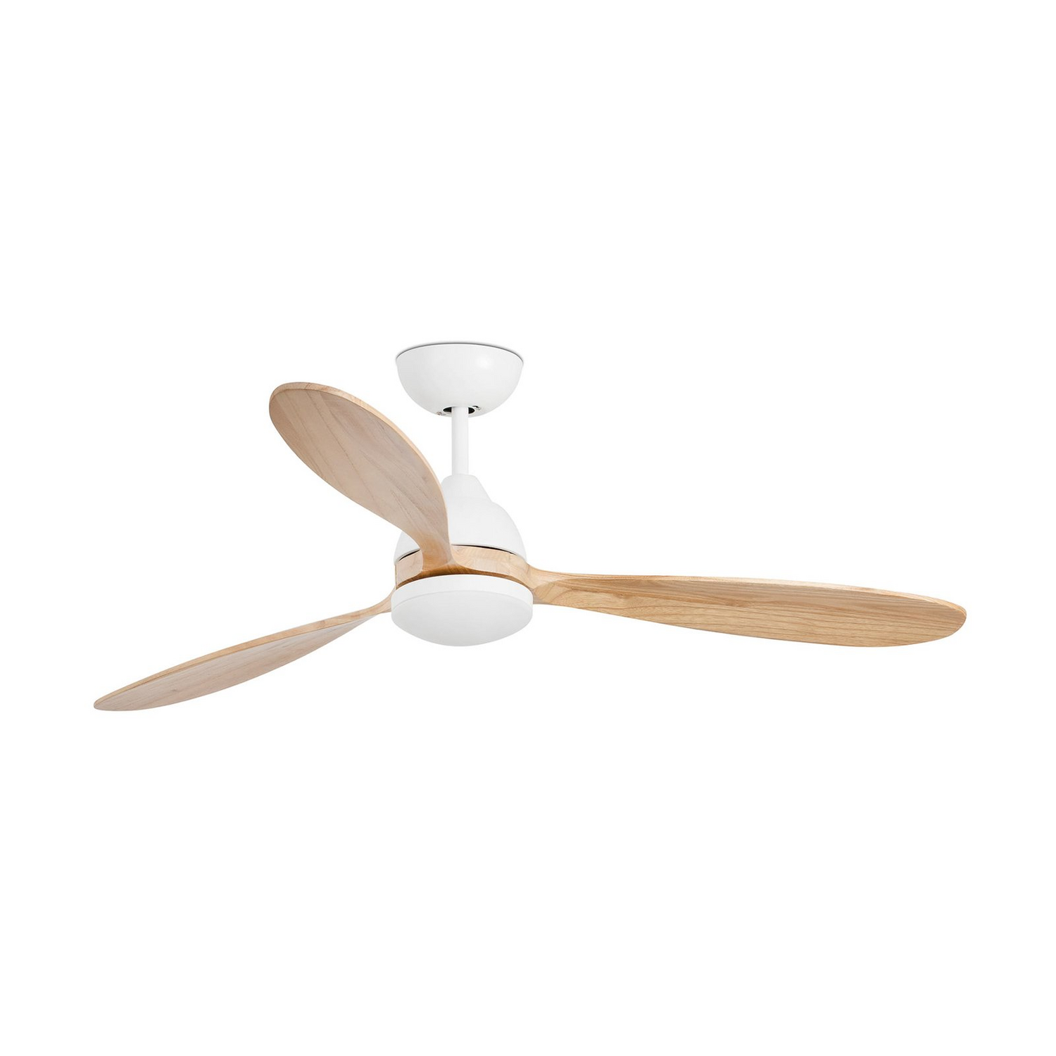 Faro Barcelona Deckenventilator Poros Led Leuchte Weiß Holz Hell Ventilator Spot B-Ware - 8421776183155