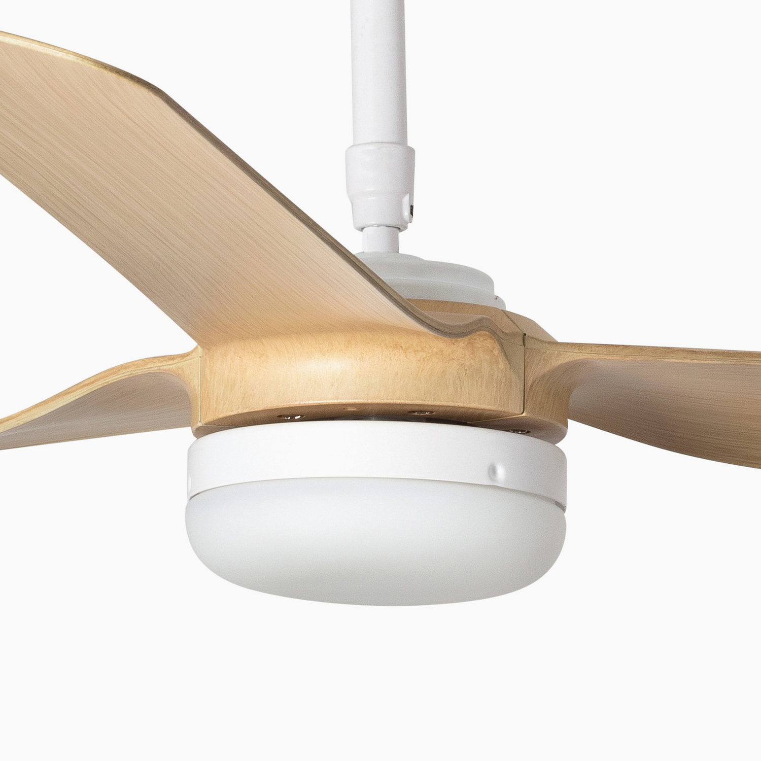 C-Ware Faro Barcelona Deckenventilator Punt M Dc Led Weiß/Holz Hell Lampe Siehe Text - 8421776250840