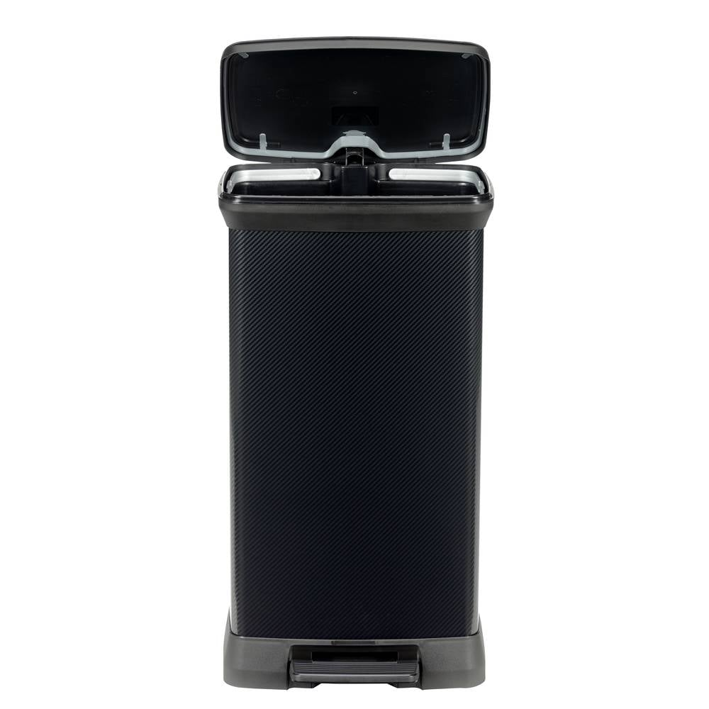 B-Ware Curver Deco Bin Metalics 246364 Mülleimer 50 L 390 X 720 X 290 Mm Eimer Tonne - 3253922162678