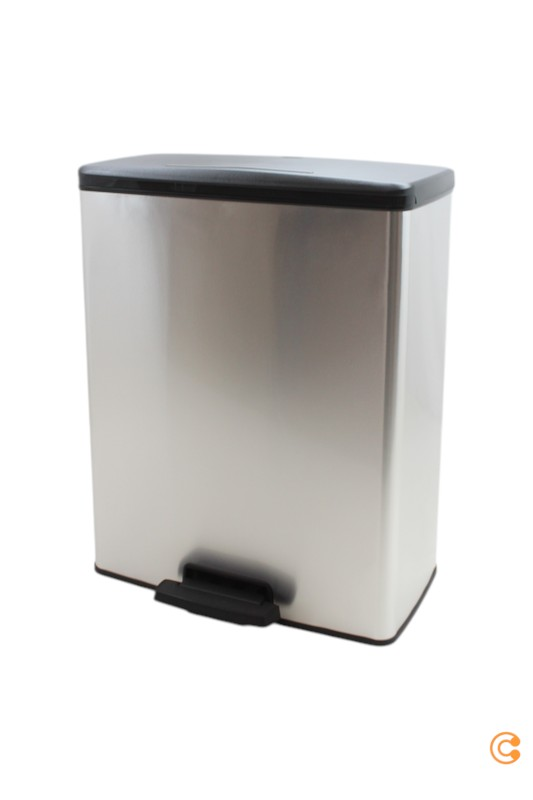 Curver Deco Bin Slim 254619 Mülleimer 52 L 486x615x284mm Eimer Siehe Text/Foto C-Ware