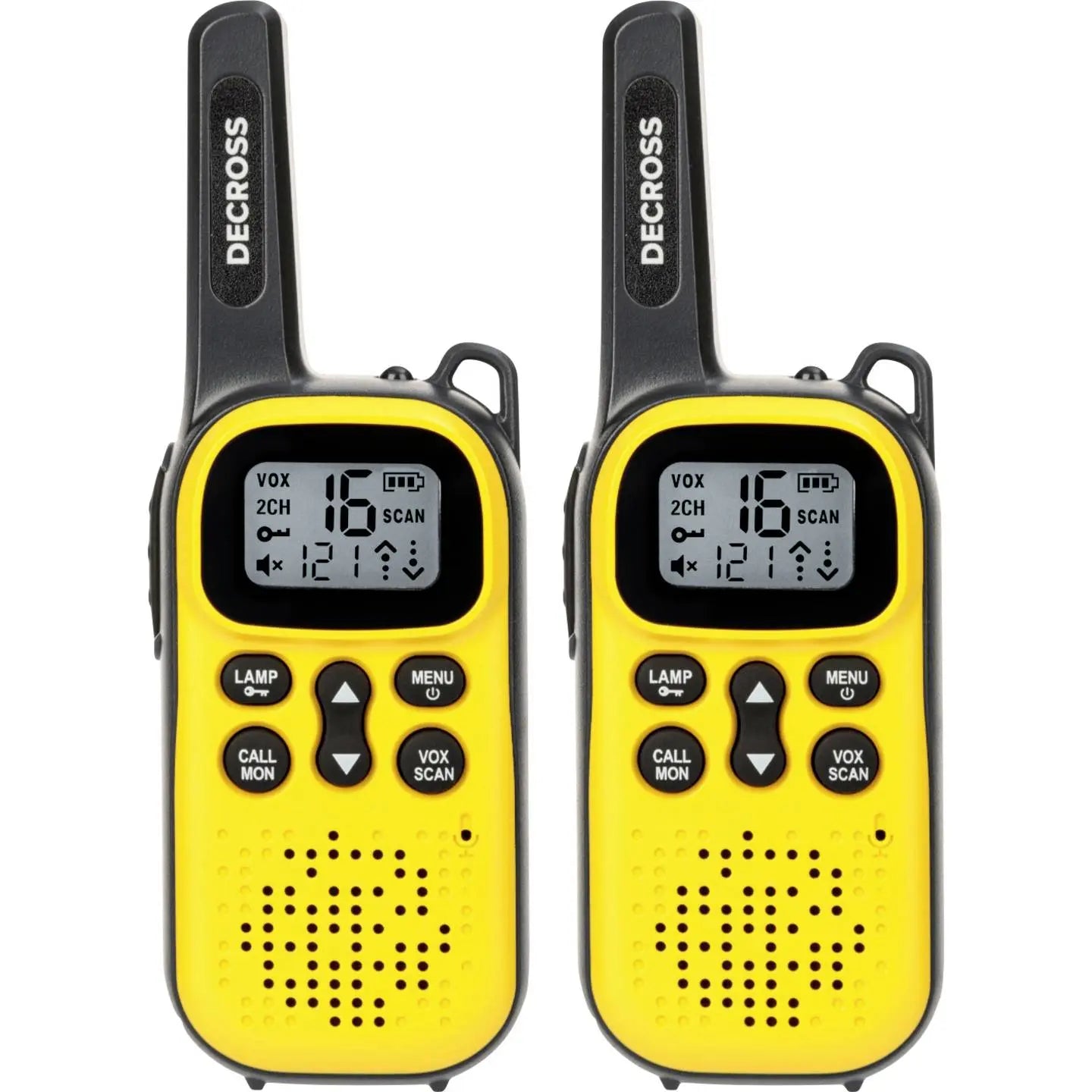B-Ware Decross Pmr Handfunkgerät Walkie Talkie Funkgerät Gelb Twin Set Dc43 Outdoor - 4751042900013