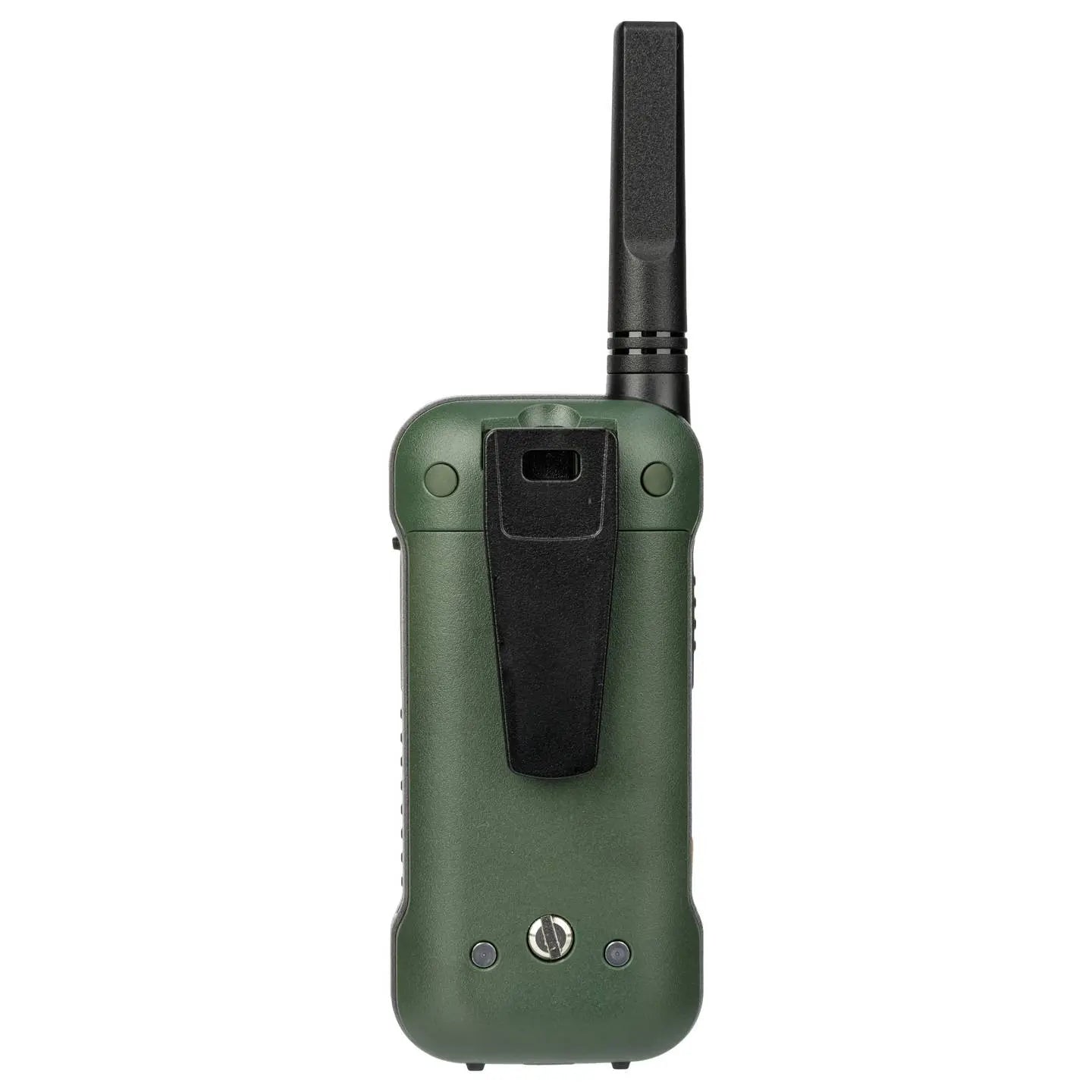 B-Ware Decross Funkgerät Walkie Talkie Pmr Dunkelgrün Ladegerät Gürtelclip Akku 2er Set - 4751042900051