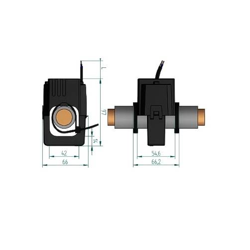 Celsa TQ 42 500/5A 0.5VA Kl. 1 Kabelumbaustromwandler Primärstrom