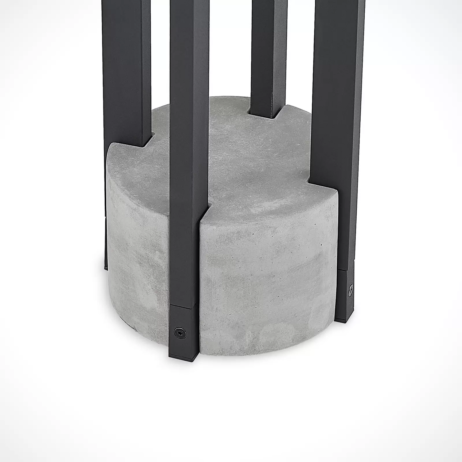 B-Ware Lucande Overa Wegeleuchte Wegelampe Lampe Außenlampe Sockelleuchte Leuchte E27