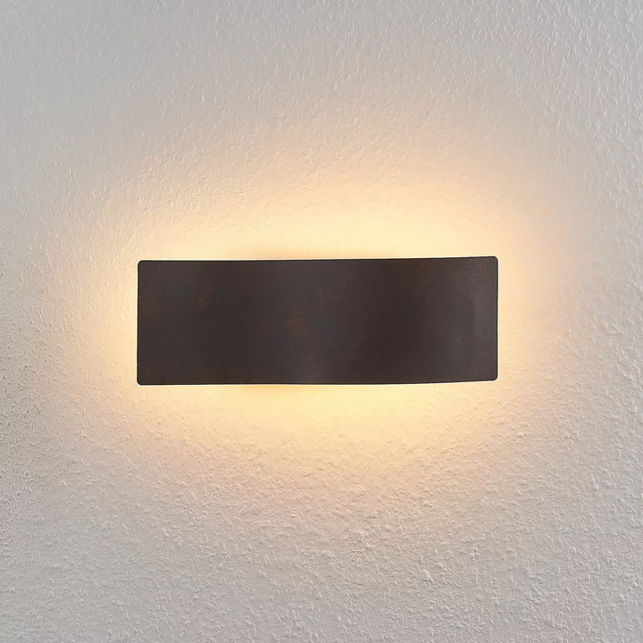 Lindby Larisa LED-Wandleuchte in welliger Form Wandlampe Leuchte Außenwandlampe