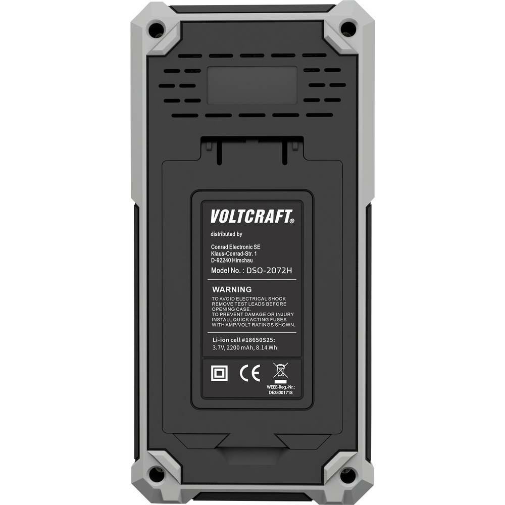 B-Ware Voltcraft Dso 2072 H Hand Oszilloskop Scope Meter 70 M Hz 2 Kanal 250 M Sa/S 8 514