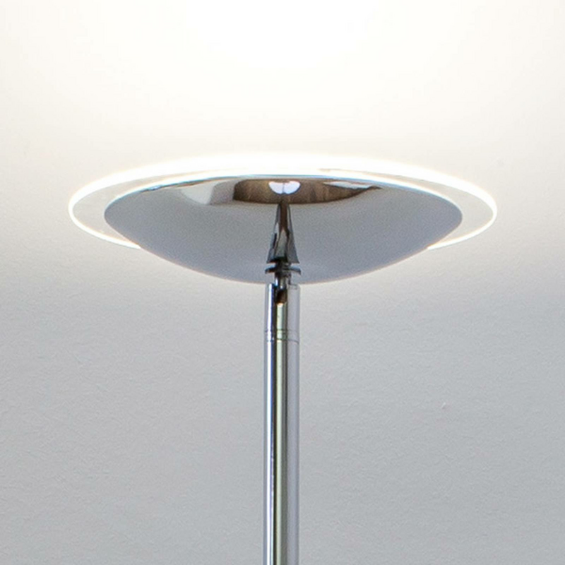 Lindby LED-Deckenfluter Malea Wohnzimmerleuchte Stehlampe Stehleuchte Lampe 220