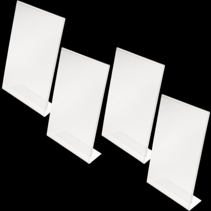 Deflecto Tischaufsteller Classic Image L Form Transparent Din 4 Stück B-Ware