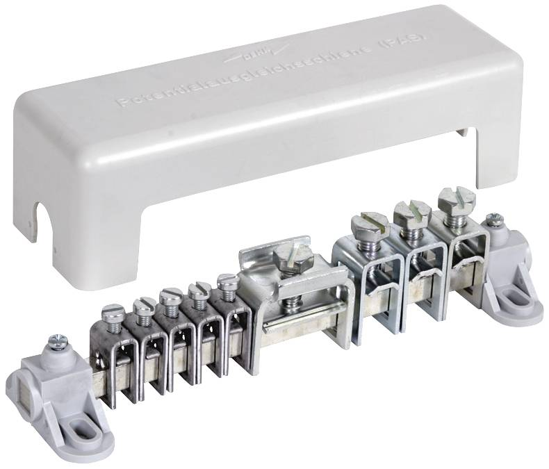 B-Ware Dehn 563020 Pas Ah Rk 5 X25 3 X8.10 Potentialausgleichsschiene Blitzschutzmaterial - 4013364027817